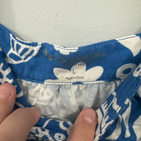 Koolaburra by UGG Jersey Tiered Lounge Dress Midi Length Size Large / 14 - 16 - Picture 5 of 9